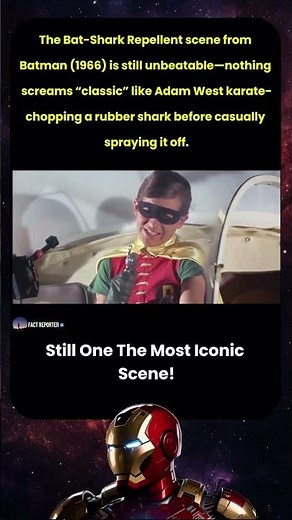 In Bat-Man (1966): Fight With Shark Is Still An Iconic Scene😨