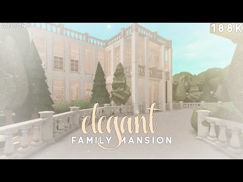 Bloxburg | Elegant Family Mansion Build