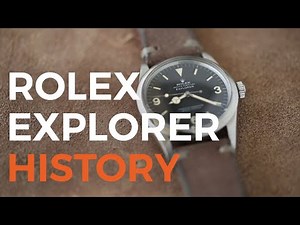 Rolex Explorer History