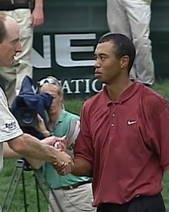 5.3M views · 51K reactions | Furyk vs. Woods. 7 playoff holes. A legendary battle in 2001 at Firestone  | PGA TOUR Champions | Facebook