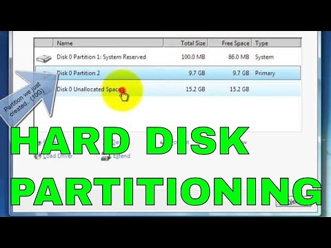 Hard Disk Drive Partition While Installing Windows 7 (How-to)