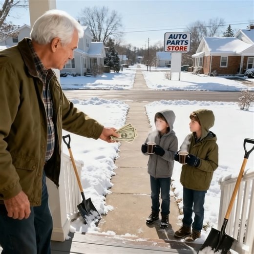 My doorbell rang at 7 AM on a freezing Saturday morning. I was ready to give someone a piece of my mind. Through my Ohio window, I could see a foot of fresh snow burying everything. At 68 years old with bad knees, I wasn't thrilled about the day ahead. I trudged to the door expecting either an emergency or a salesperson. What I found were two shivering boys on my porch—maybe 12 and 14—holding snow shovels. They weren't dressed for the weather. Thin jackets. Wet hoodies. And one of those shovels?