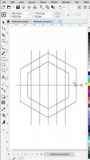 New Design in CorelDRAW for Beginners | CorelDRAW Tutorial | #shorts #youtubeshorts #trending