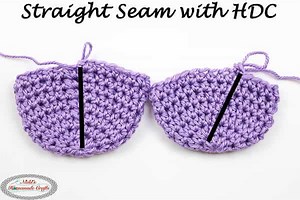 The Best Way to Half Double Crochet in the Round to get Perfect Straight Seams