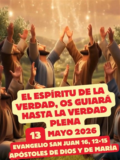 ComicVangelio 13 de Mayo del 2026 Bienvenidos a 'ComicVangelio'! Presentado por nuestro grupo Apóstoles de Dios de los Últimos Tiempos, cada día te traemos una nueva aventura del evangelio hecha con la IA. Este video diario es una oportunidad única para reflexionar sobre la Palabra de Dios, de una manera diferente, con historias originales y llenas de vida y enseñanzas bíblicas, diseñadas para la conversión de nuestros hermanos y nuestro crecimiento en la Fe. Acompáñanos en este camino espiritua