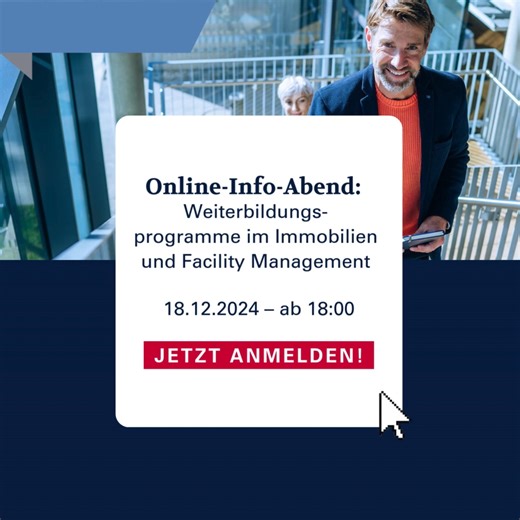 Wir laden Sie herzlich ein – der nächste Infoabend zu...