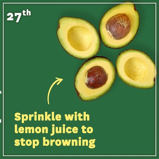 Cutting your avo into pieces for salads, open sandwiches or anything else in between? We have a quick tip to keep the presentation top-notch. 🍋 Sprinkle cut avocados pieces with lemon juice to stop your beautiful avo pieces from browning. #AustralianAvocados #GoodMoodFood #OurGreenGold | Australian Avocados