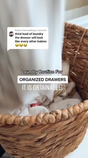 Follow to take back your day #organized #organizedhome #allthingsorganized #jessicahaizman #laundrytok #babytok #folding