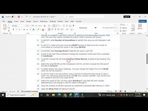 New Perspectives Excel 2019 | Module 1: SAM Project 1b