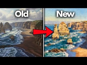 Repainting My Old Artwork 10 Years Later