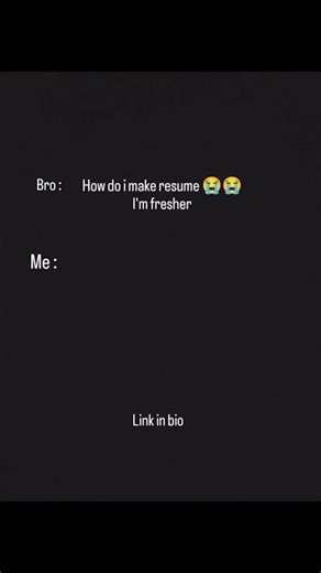 how to make resume for freshers. #resume #cv