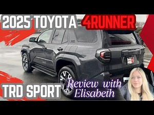 2025 Toyota 4Runner TRD Sport Review - Redesign!