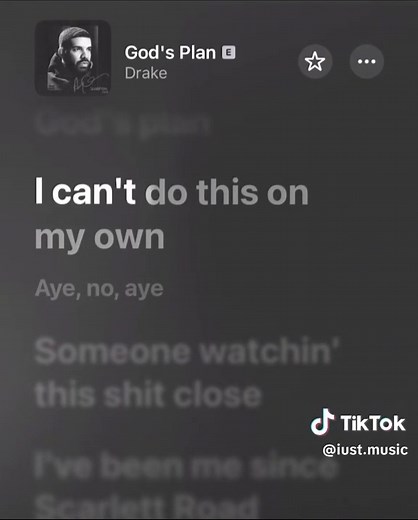 God's Plan Lyrics - Drake