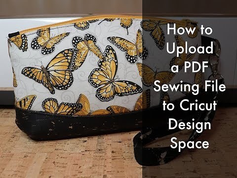 How to Upload a PDF Sewing Pattern to Cricut Design Space on iPad-Part One