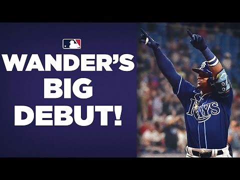 Wander does it all in debut! No. 1 prospect Wander Franco hits homer, double in first game!