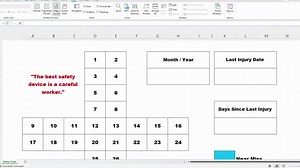 Safety Cross Template, Recordable Incident Tracker, Editable Microsoft Excel Template, Employee Safety Cross Template - Etsy Australia