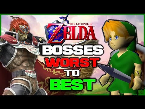 Ranking Every Ocarina Of Time Boss!