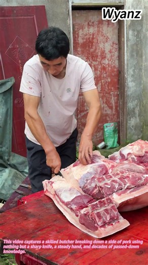 Pork Butchering Secret Old Butchers Never Tell You 🥩