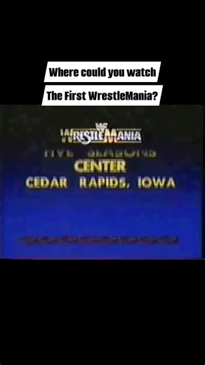 A 1985 WWF ad compilation that showed major outlets to view WrestleMania | A List Alverson