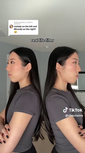 Identical Twins Real Life Filter TikTok