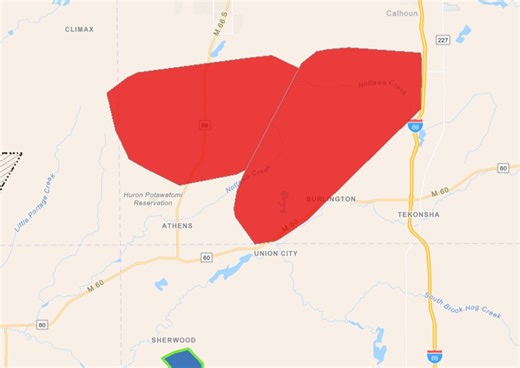More than 2,200 without power after reported Union City-area tornado