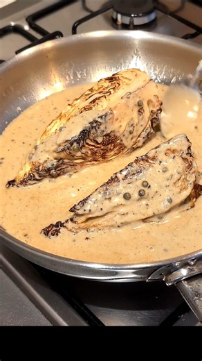 Oven roasted cabbage