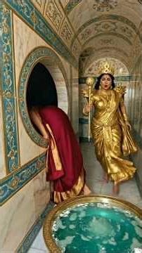 The queen became a statue after drinking nectar #queen #ai