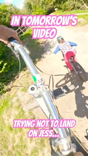 Trying NOT To Land On Jess.... #couplegoal #couplegoals #bikepark #mtb #mtblife