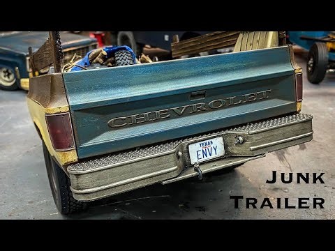 More Detail for the Scrapper Trailer, Bumper Paint & Patina