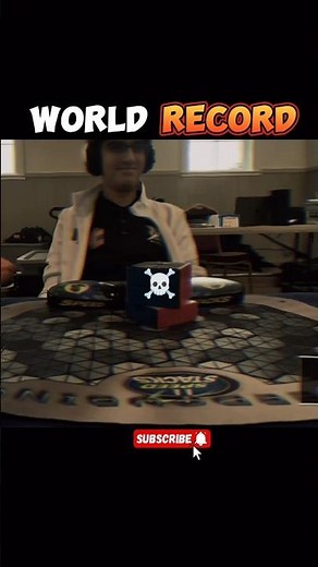 ☠️Fastest Skewb Cube solve in 3.81 second | World record 🤯 #shorts #viral #cube #rubikscube