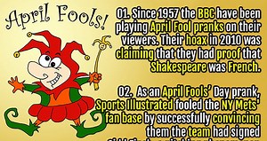 50 Interesting Events that Happened on April Fool's Day - Fact Republic