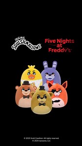 Nos observan... 👀 ¡Los Squishmallows de Five Nights at Freddy's ya están disponibles! #FNAF #Jazwares | Jazwares LatAm