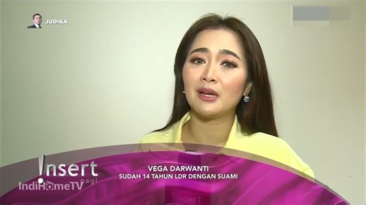 748K views · 10K reactions | LDR SELAMA 14 TAHUN, VEGA DARWANTI TAK PERNAH DICEMBURUI SUAMI #vegadarwanti #Insert #InsertPagi #InsertSiang #InsertToday #InsertStory #InsertInvestigasi #HotGosip #BeritaArtis #GosipArtis #InsertHariIni #InsertTerbaru | InsertLive | Facebook