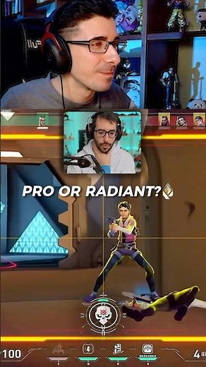 PRO or RADIANT? 🏆 valorant vct live clips highlights español españa latam blackelespanolito shorts