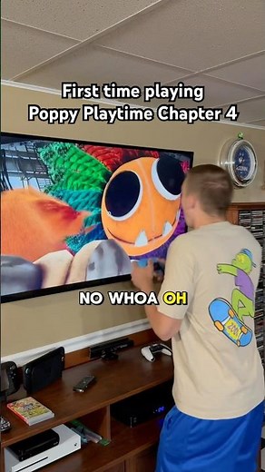 First time playing Poppy Playtime Chapter 4! 🦁