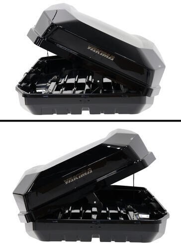 Yakima CBX LG Rooftop Cargo Box - 16 Cubic Ft - Glossy Black Yakima Roof Box Y63QD
