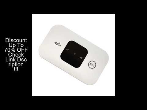 2100mAh Wireless Modem 4G Pocket WiFi Router Portable Mobile Hotspot with SIM Card Slot Wide Coverag