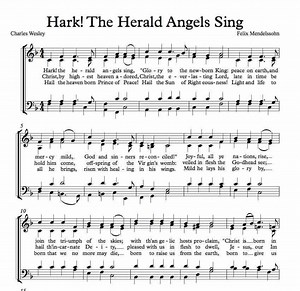 5.1K views · 79 reactions | Amazing masterpieces for Christmas  Mendelssohn’s “Hark! The Herald Angels Sing” is one of the most popular Christmas carols. The song was written by Charles Wesley, the younger brother of the theologian John Wesley and the author of more than 5,000 hymns; he included it in his collection Hymns and Sacred Poems in 1739. | History of Music | Facebook