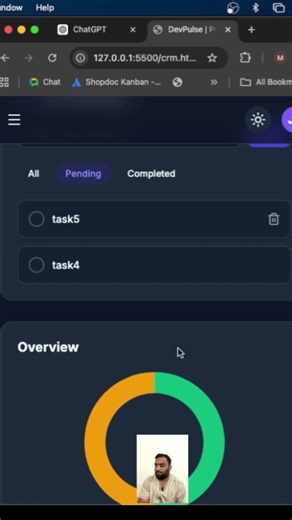 No Framework. Just HTML, Tailwind & JS. Full Dashboard Build! 😳😳 #tailwindcss #coding #programming