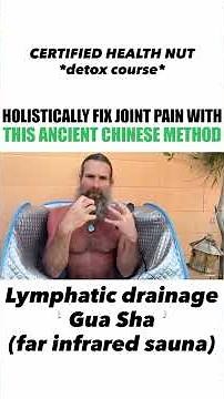 GUA SHA traditional Chinese medicine for lymphatic drainage
