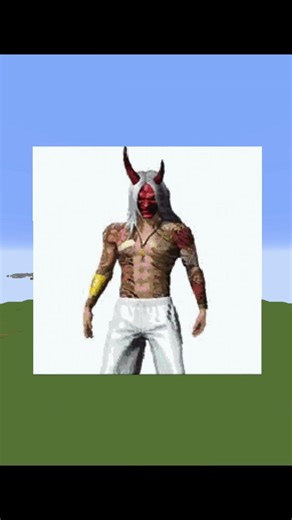 Mind Blowing Free Fire Bundle Pixel Art in Minecraft! ｜ Satisfying Shorts Gaming Experience #shorts