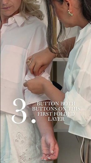 How to Button the Sleeves on TWP’s Iconic ‘Next Ex’ Shirt | Gwynn’s Styling Tip