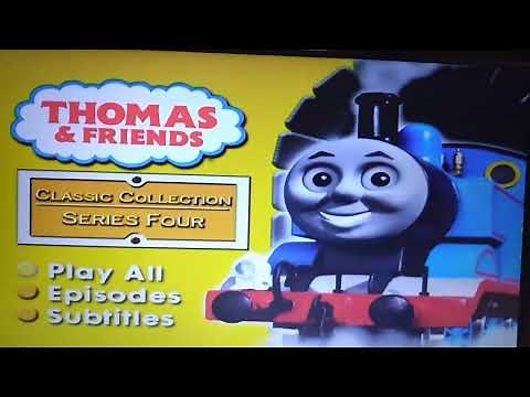 dvd menu walkthrough Thomas and friends the complete series 4 UK DVD 2004