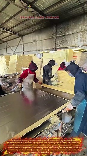 🧶 El manto de fibra: La fabricación de lana de vidrio en el taller industrial