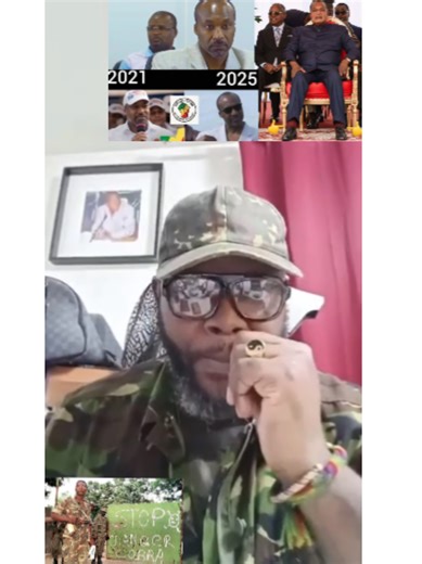 Réunion des Généraux : État-Major à Kindanba