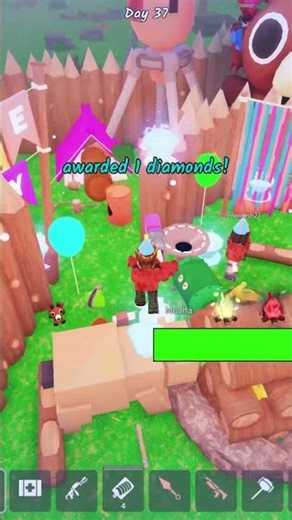 I'll show you how to collect diamonds in 99 Nights 3