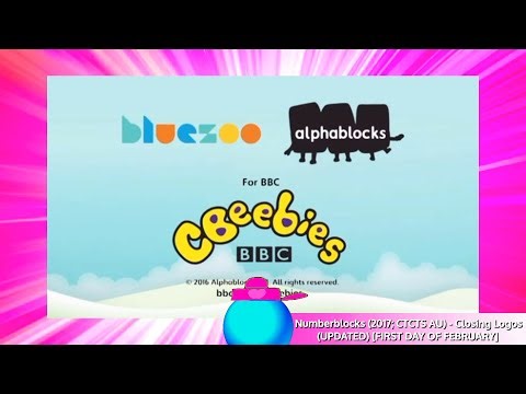 Numberblocks (2017; CTCTS AU) - Closing Logos (UPDATED) [FIRST DAY OF FEBRUARY]