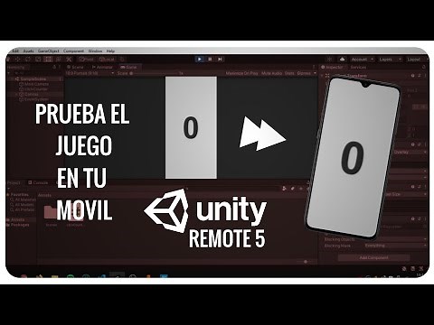 Test your game on your mobile - Unity Remote 5