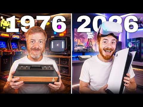 I Tested 50 YEARS of VIDEO GAMES!