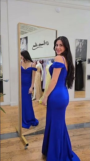 Gorgeous Royal Blue Prom Gown | Amanda-Lina's